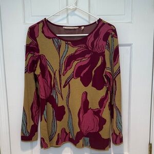 Soft Surroundings Floral Sweater  - Multicolor